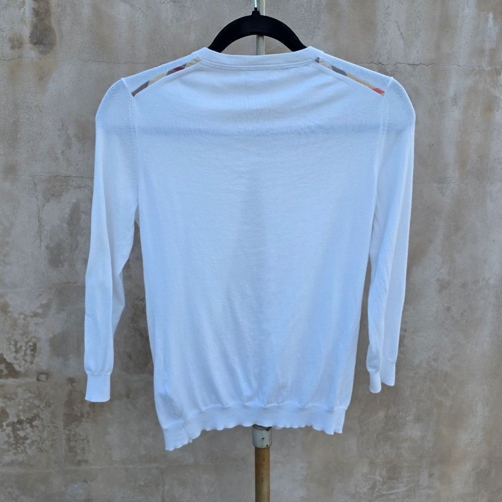 Burberry brit white cardigan 100% Cotton - Picture 2 of 8